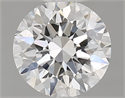 Natural Diamond 0.75 Carats, Round with Excellent Cut, E Color, IF Clarity and Certified by GIA