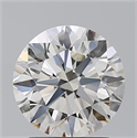 Natural Diamond 2.01 Carats, Round with Excellent Cut, J Color, VS1 Clarity and Certified by GIA