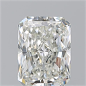 Natural Diamond 1.01 Carats, Radiant with  Cut, J Color, VS2 Clarity and Certified by GIA