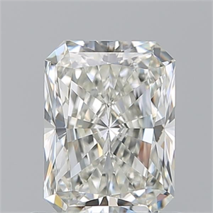 Foto Diamante Natural 1.01 quilates, Radiante , Color J, claridad VS2 y certificado GIA de