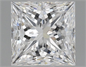Natural Diamond 0.80 Carats, Princess with  Cut, D Color, VS2 Clarity and Certified by GIA