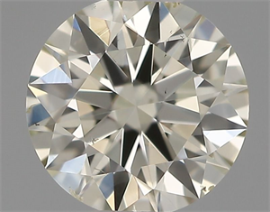Picture of Natural Diamond 0.40 Carats, Round with Excellent Cut, K Color, SI1 Clarity and Certified by IGI