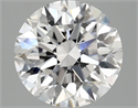 Lab Grown Diamond 2.91 Carats, Round with Ideal Cut, D Color, VVS2 Clarity and Certified by IGI