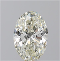 Diamante Natural 3.20 quilates, Ovalado , Color K, claridad SI2 y certificado GIA