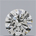 Natural Diamond 0.40 Carats, Round with Excellent Cut, I Color, SI1 Clarity and Certified by GIA