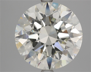 Picture of Natural Diamond 6.10 Carats, Round with Excellent Cut, I Color, VS1 Clarity and Certified by HRD