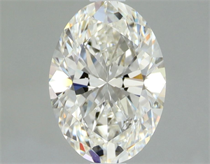 Picture of Natural Diamond 1.01 Carats, Oval with  Cut, H Color, VS1 Clarity and Certified by GIA