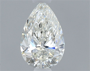 Foto Diamante Natural 0.40 quilates, De pera , Color H, claridad VS2 y certificado GIA de