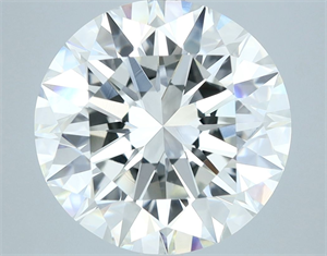 Picture of Natural Diamond 5.01 Carats, Round with Excellent Cut, I Color, VVS2 Clarity and Certified by GIA