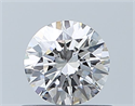 Diamante Natural 0.49 quilates, Redondo , Color G, claridad VVS1 y certificado GIA