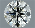 Natural Diamond 1.00 Carats, Round with Excellent Cut, J Color, SI1 Clarity and Certified by IGI