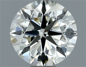 Picture of Natural Diamond 1.00 Carats, Round with Excellent Cut, J Color, SI1 Clarity and Certified by IGI
