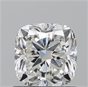 Natural Diamond 1.01 Carats, Cushion with  Cut, H Color, VVS2 Clarity and Certified by GIA