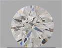 Diamante Natural 0.50 quilates, Redondo , Color F, claridad VVS2 y certificado GIA