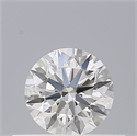 Diamante Natural 0.40 quilates, Redondo , Color G, claridad IF y certificado GIA