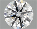 Del inventario de diamantes de laboratorio, 1.55 quilates, Redondo , Color E, claridad VS2 y certificado IGI