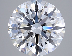 Picture of Lab Grown Diamond 3.00 Carats, Round with Ideal Cut, E Color, VVS1 Clarity and Certified by IGI