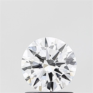 Picture of Lab Grown Diamond 1.01 Carats, Round with Excellent Cut, D Color, VVS2 Clarity and Certified by IGI