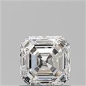 Natural Diamond 1.01 Carats, Asscher with  Cut, G Color, VS1 Clarity and Certified by GIA