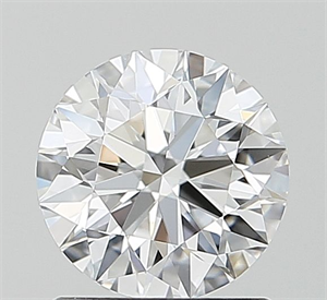 Picture of Lab Grown Diamond 1.00 Carats, Round with Excellent Cut, D Color, VVS2 Clarity and Certified by IGI