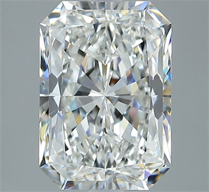 Picture of Natural Diamond 3.01 Carats, Radiant with  Cut, G Color, SI1 Clarity and Certified by GIA