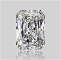 Natural Diamond 0.70 Carats, Radiant with  Cut, G Color, VVS2 Clarity and Certified by GIA