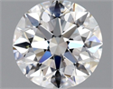 Diamante Natural 1.20 quilates, Redondo , Color E, claridad VVS2 y certificado GIA