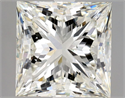 Diamante Natural 3.12 quilates, Princesa , Color J, claridad VS2 y certificado GIA