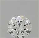 Natural Diamond 0.40 Carats, Round with Very Good Cut, H Color, VS1 Clarity and Certified by GIA