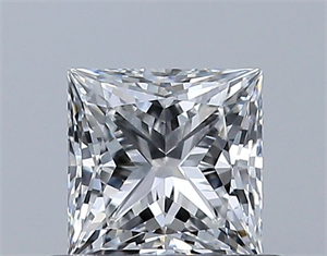 Foto Diamante Natural 0.52 quilates, Princesa , Color E, claridad VVS2 y certificado GIA de