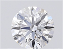 Natural Diamond 0.43 Carats, Round with Excellent Cut, E Color, SI1 Clarity and Certified by GIA