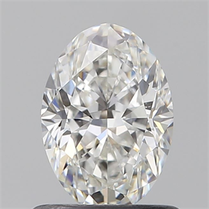 Picture of Natural Diamond 0.72 Carats, Oval with  Cut, F Color, VS2 Clarity and Certified by GIA