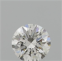 Natural Diamond 0.51 Carats, Round with Excellent Cut, I Color, VS2 Clarity and Certified by GIA