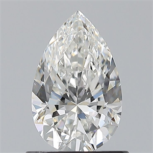 Picture of Natural Diamond 0.80 Carats, Pear with  Cut, G Color, VS1 Clarity and Certified by GIA