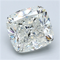 Diamante Natural 3.50 quilates, Del cojín , Color I, claridad SI2 y certificado GIA