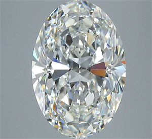 Foto Diamante Natural 3.02 quilates, Ovalado , Color I, claridad VS1 y certificado GIA de