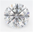 Del inventario de diamantes de laboratorio, 3.09 quilates, Redondo , Color D, claridad IF y certificado IGI
