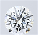 Lab Grown Diamond 4.03 Carats, Round with Ideal Cut, E Color, VS1 Clarity and Certified by IGI