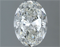 Natural Diamond 1.20 Carats, Oval with  Cut, H Color, VS1 Clarity and Certified by GIA