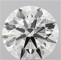 Lab Grown Diamond 7.02 Carats, Round with Ideal Cut, G Color, VVS2 Clarity and Certified by IGI
