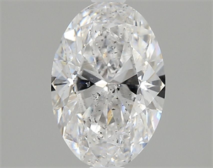 Foto Diamante Natural 1.05 quilates, Ovalado , Color E, claridad SI2 y certificado IGI de