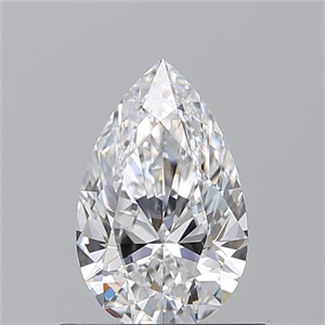 Picture of Natural Diamond 0.70 Carats, Pear with  Cut, D Color, VS1 Clarity and Certified by GIA