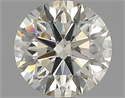 Natural Diamond 0.77 Carats, Round with Excellent Cut, M Color, SI1 Clarity and Certified by GIA