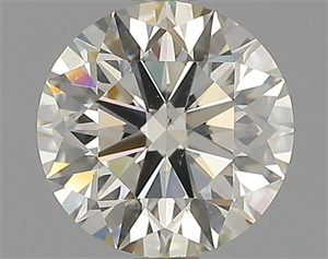 Picture of Natural Diamond 0.77 Carats, Round with Excellent Cut, M Color, SI1 Clarity and Certified by GIA