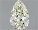 Natural Diamond 1.00 Carats, Pear with  Cut, M Color, SI2 Clarity and Certified by GIA