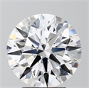 Lab Grown Diamond 3.53 Carats, Round with Ideal Cut, D Color, VVS2 Clarity and Certified by IGI