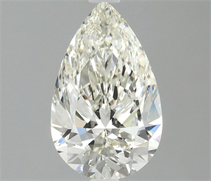 Picture of Natural Diamond 0.91 Carats, Pear with  Cut, I Color, IF Clarity and Certified by IGI