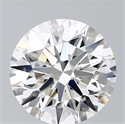 Lab Grown Diamond 4.58 Carats, Round with Ideal Cut, D Color, VS1 Clarity and Certified by IGI