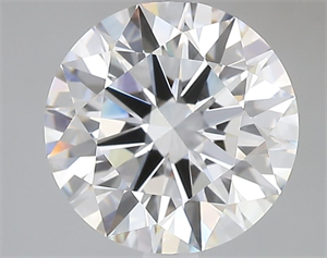 Picture of Lab Grown Diamond 3.07 Carats, Round with Ideal Cut, F Color, VVS2 Clarity and Certified by IGI