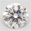 Diamante Natural 0.61 quilates, Redondo , Color E, claridad VVS1 y certificado GIA